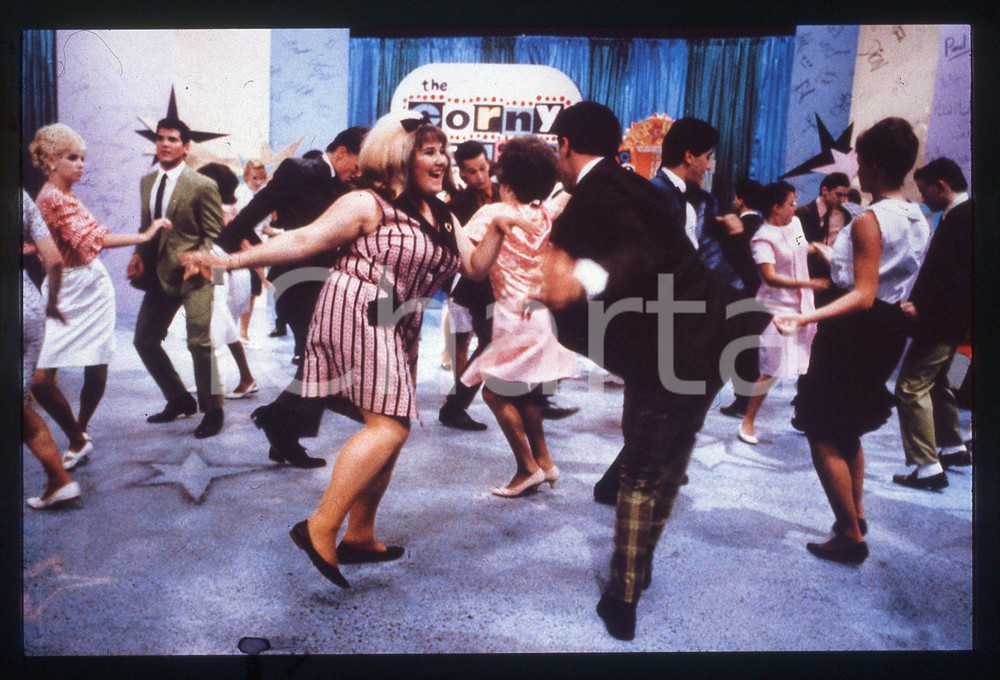 35mm vintage slide*1988 HAIRSPRAY Ricki LAKE in una scena del film