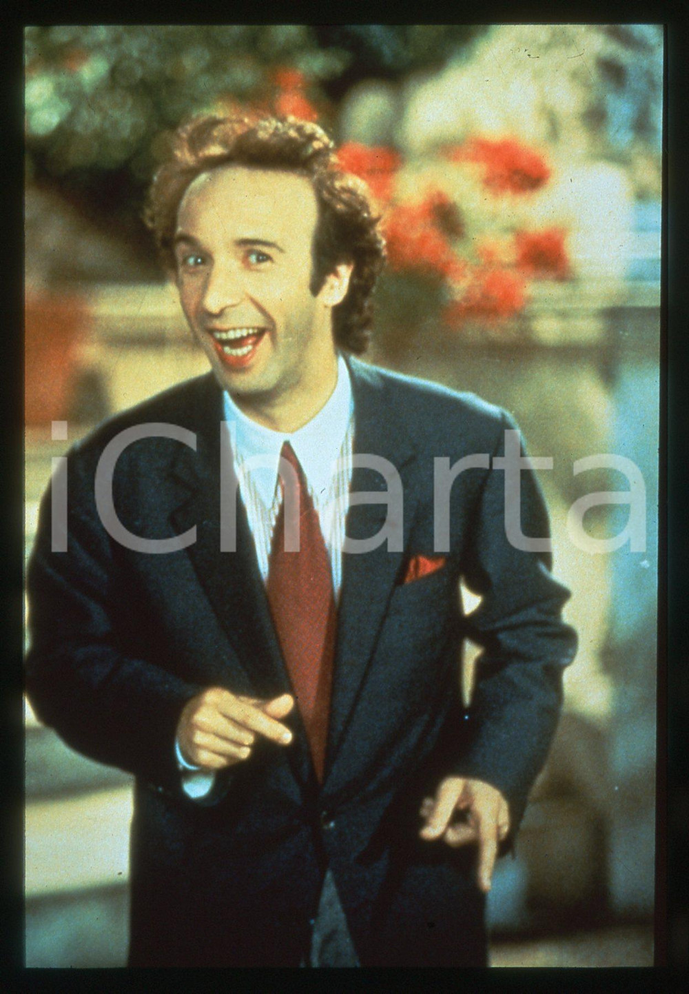 35mm vintage slide*1991 JOHNNY STECCHINO Roberto BENIGNI Scena del film (1)