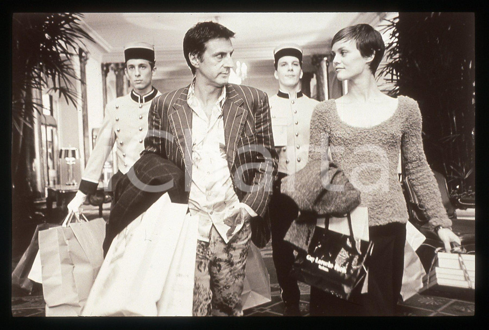 35mm vintage slide*1999 LA FILLE SUR LE PONT Vanessa PARADIS Daniel AUTEUIL 