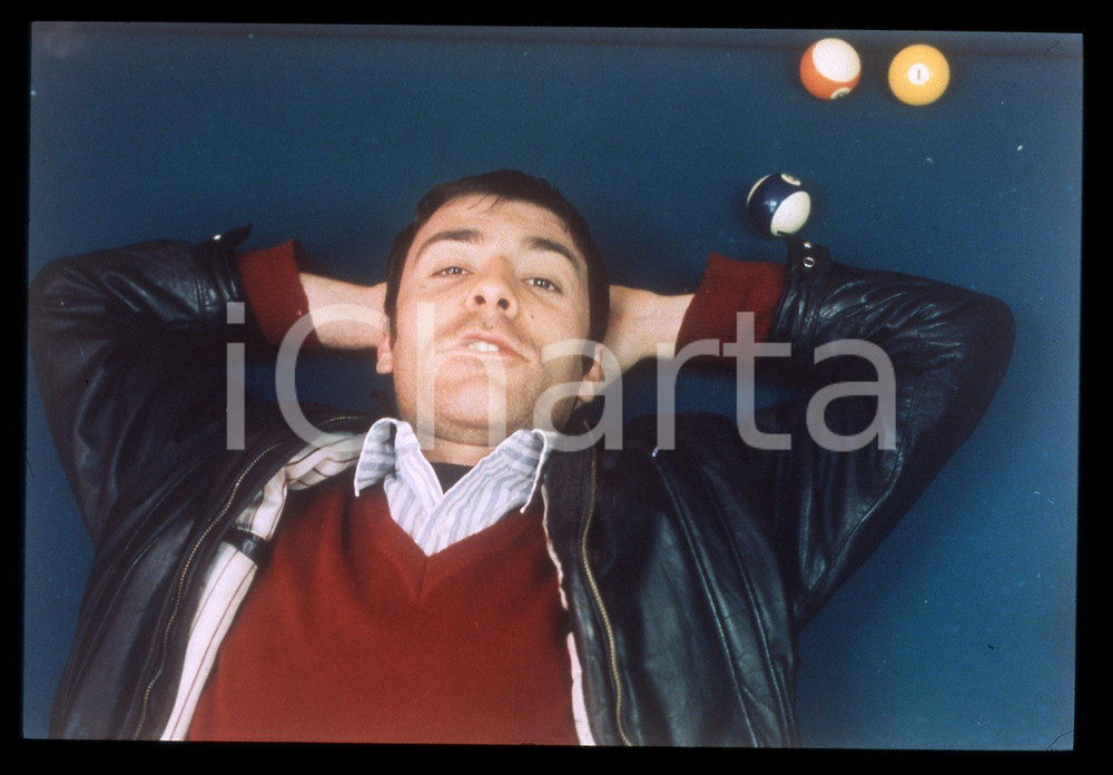 35mm vintage slide*1998 L'ODORE DELLA NOTTE Valerio MASTRANDREA Ritratto