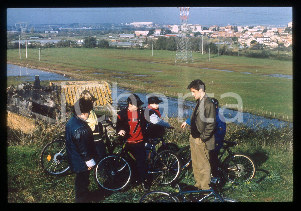 35mm vintage slide*1998 LUI E LEI  Enrico MUTTI in una scena della serie tv