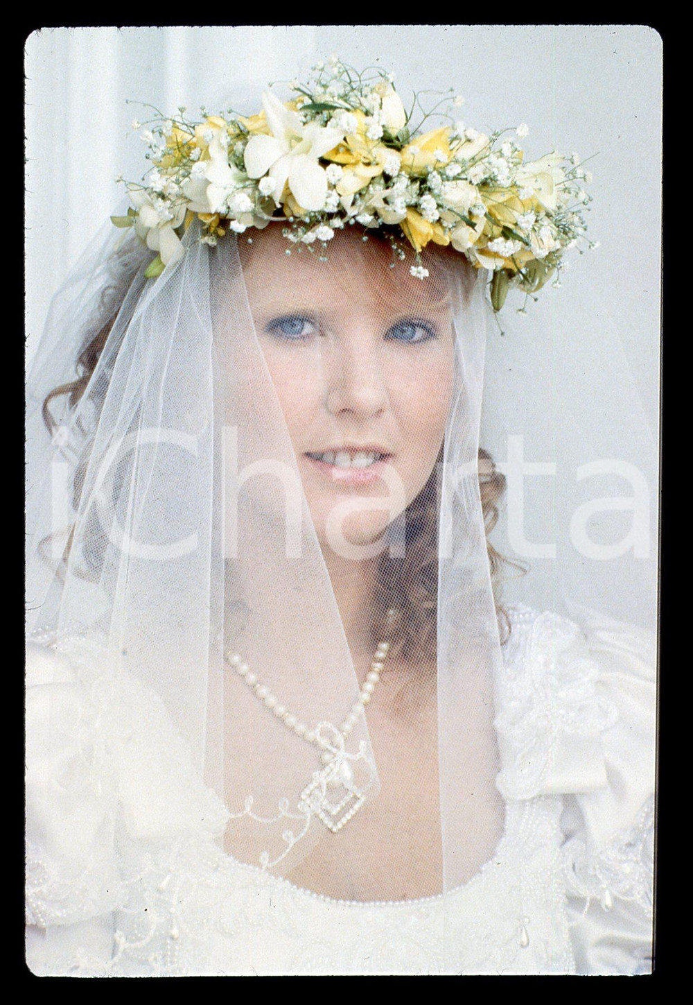 35mm vintage slide*1992 FERGIE & ANDREW Pippa HINCHLEY interpreta Sarah FERGUSON