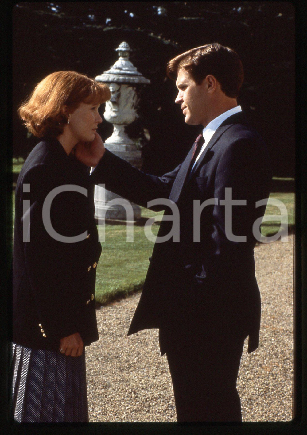 35mm vintage slide*1992 FERGIE & ANDREW Pippa HINCHLEY Sam MILLER nel film (2)