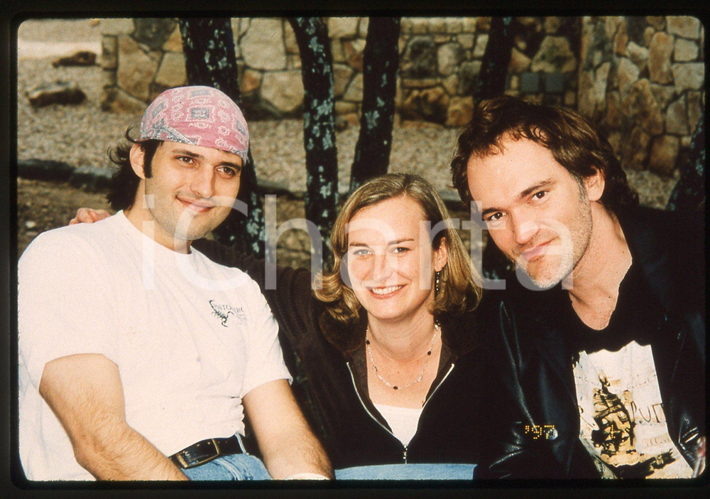 35mm vintage slide* 1997 FULL TILT BOOGIE Quentin TARANTINO Sarah KELLY Ritratto