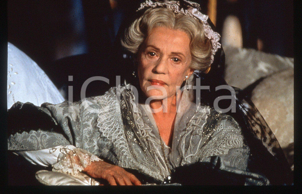 35mm vintage slide* 1998 EVER AFTER Jeanne MOREAU Ritratto dell'attrice