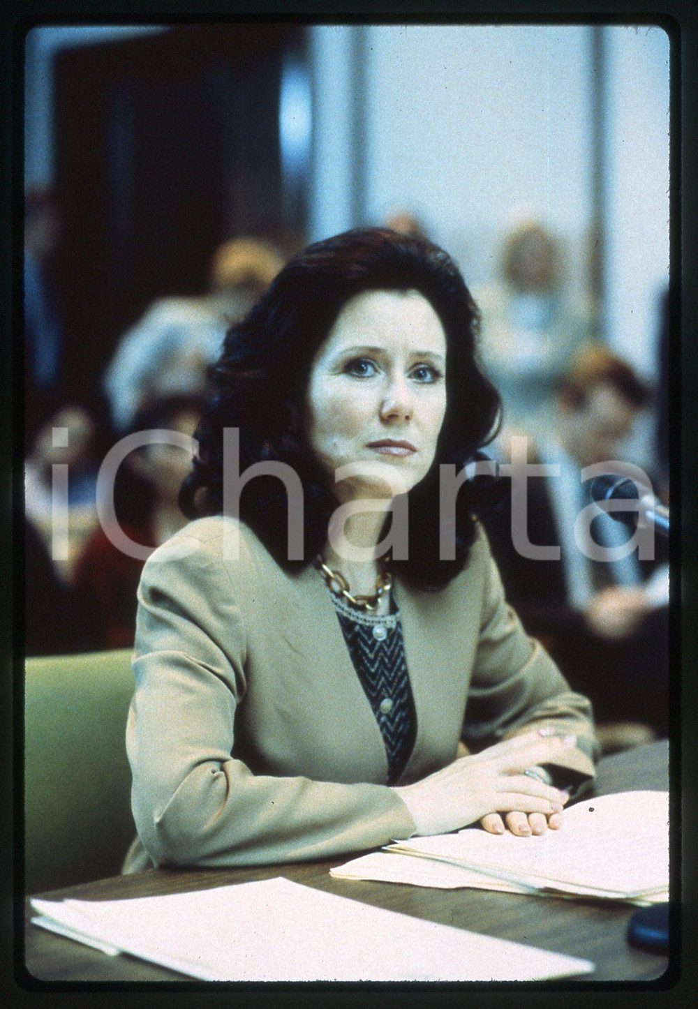 35mm vintage slide*1997 TWO VOICES Mary McDONNELL Ritratto dll'attrice