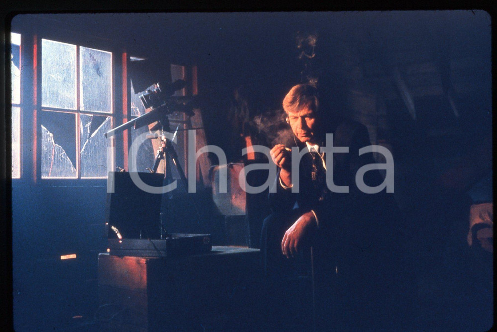 35mm vintage slide*1998 X-FILES William B. DAVIS in una scena del film