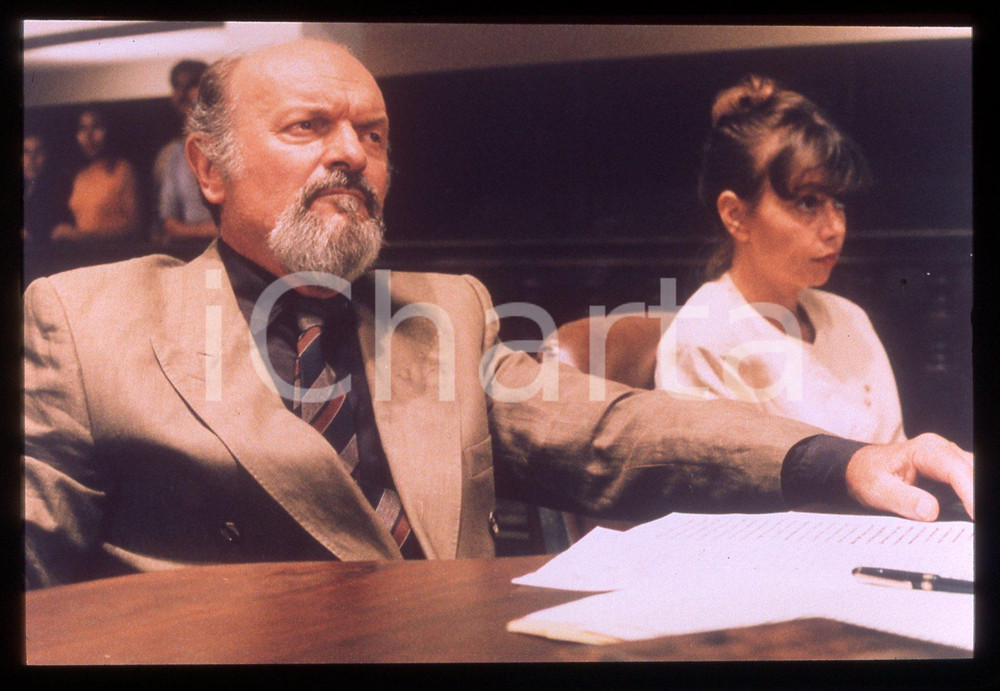 35mm vintage slide*1998 LA CASA BRUCIATA Omero ANTONUTTI Scena della fiction 