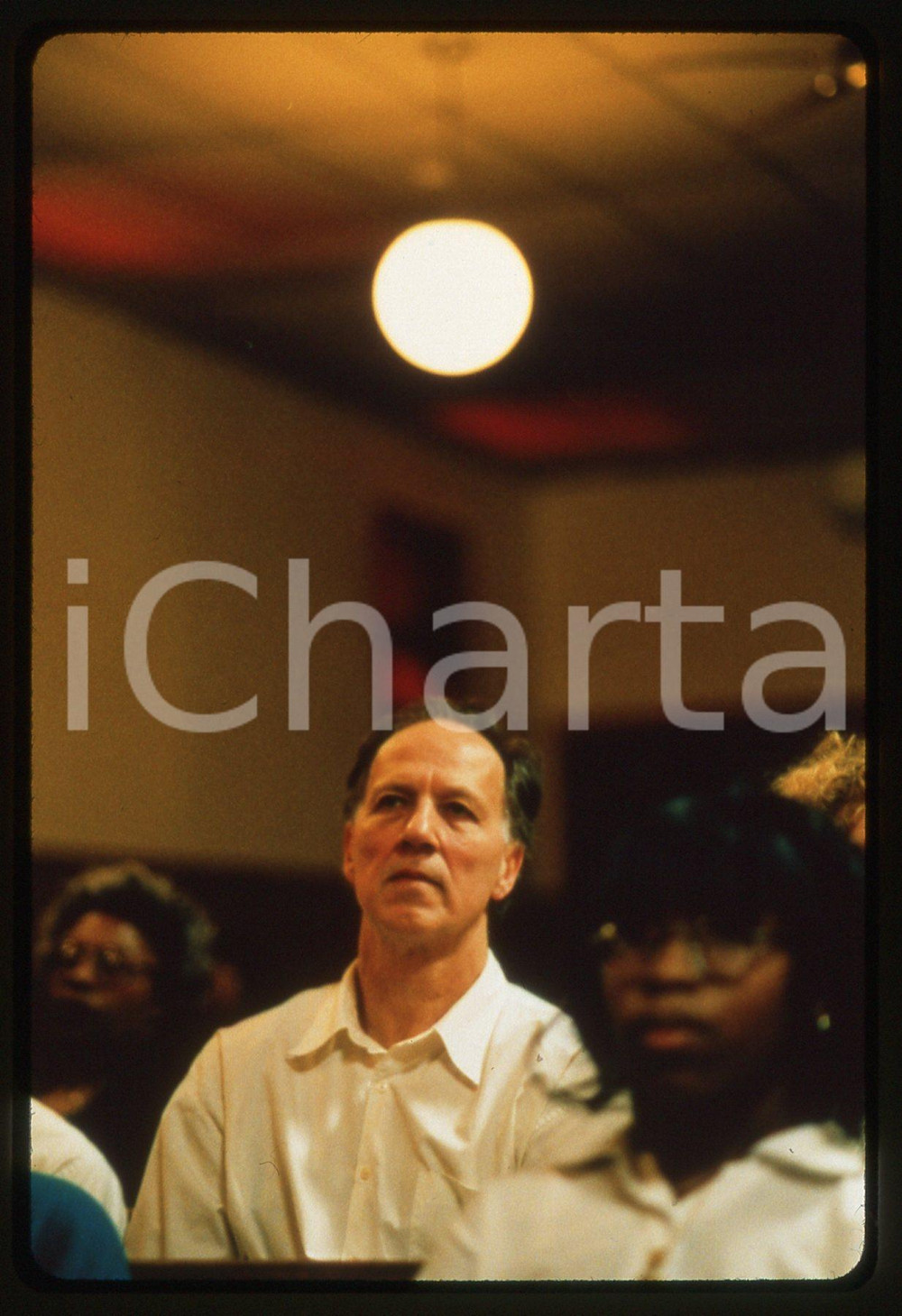 35mm vintage slide*1999 JULIEN DONKEY-BOY Werner HERZOG in una scena del film