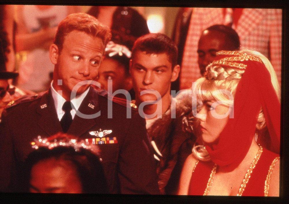 35mm vintage slide*1990 ca BEVERLY HILLS 90210 Ian ZIERING Brian Austin GREEN