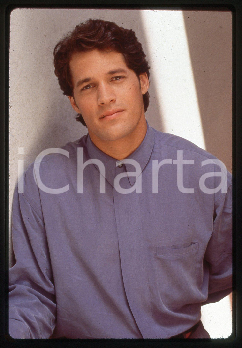 35mm vintage slide*1990 ca BEVERLY HILLS 90210 David GAIL Ritratto dell'attore
