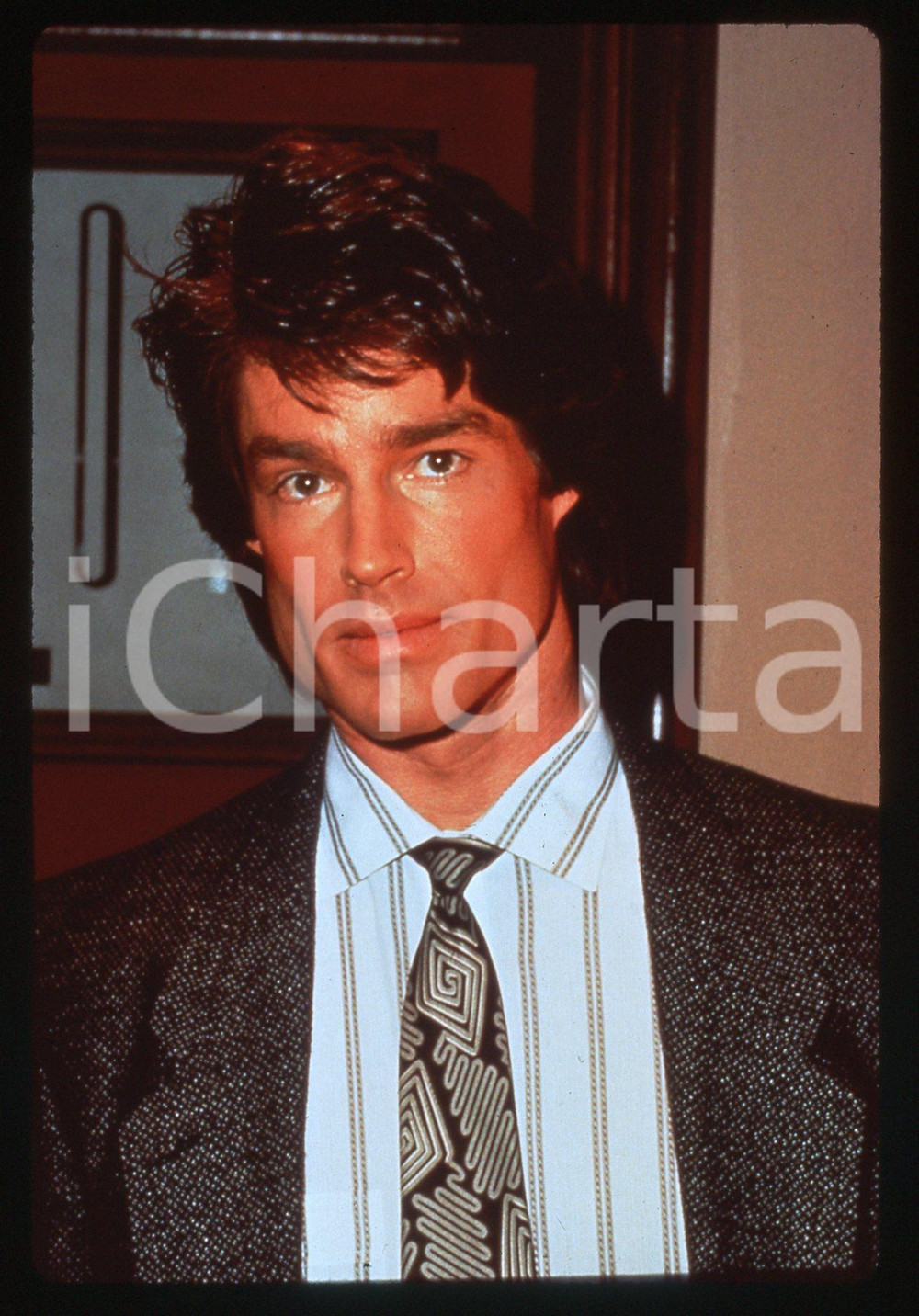 35mm vintage slide*1990ca BEAUTIFUL Soap Opera - Ronn MOSS Ritratto dell'attore