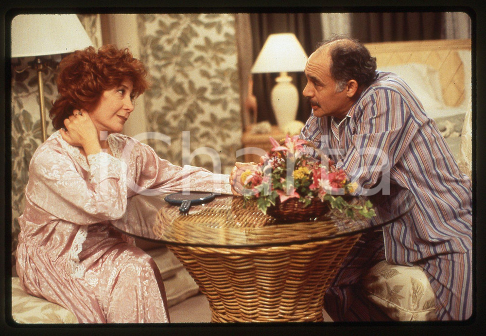 35mm vintage slide*1996 BEDTIME Tony PEREZ Judith SCARPONE Scena della serie tv