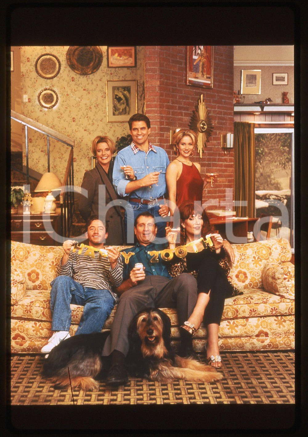 35mm vintage slide*1995 MARRIED WITH CHILDREN 200th episode - Ed O'NEILL