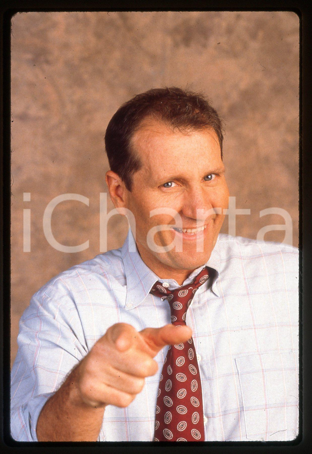35mm vintage slide* 1995ca MARRIED WITH CHILDREN Ed O'NEILL Ritratto dell'attore