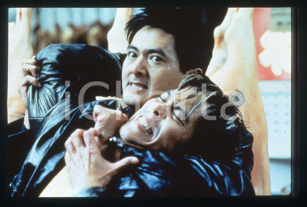 35mm vintage slide* 1999 THE CORRUPTOR Yun-Fat CHOW Byron MANN Scena del film
