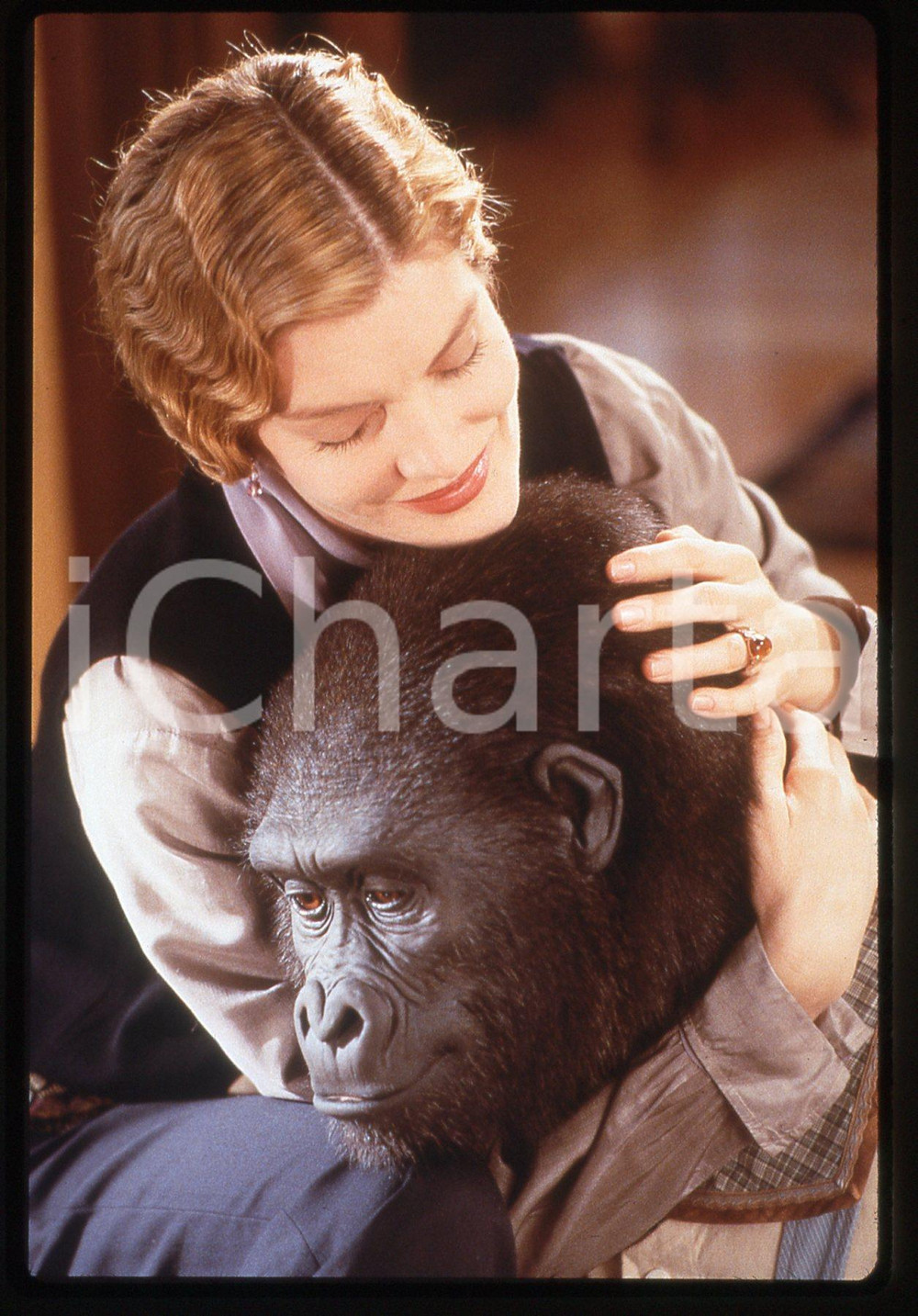 35mm vintage slide* 1997 BUDDY - Rene RUSSO in una scena del film