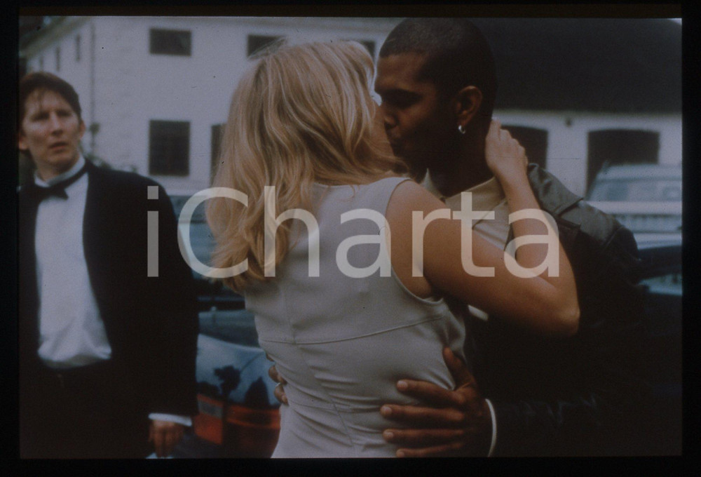 35mm vintage slide*  1998 FESTEN - Thomas Bo LARSEN Gbatokai DAKINAH nel film
