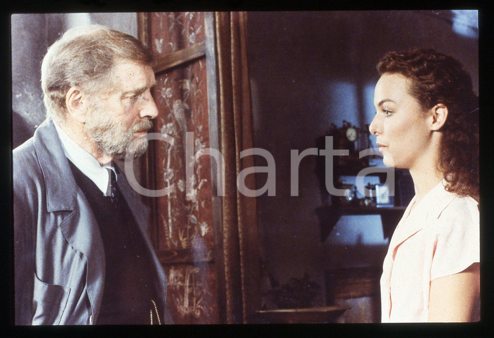35mm vintage slide*1988 LA BOTTEGA DELL'OREFICE Burt LANCASTER Melora HARDIN (2)