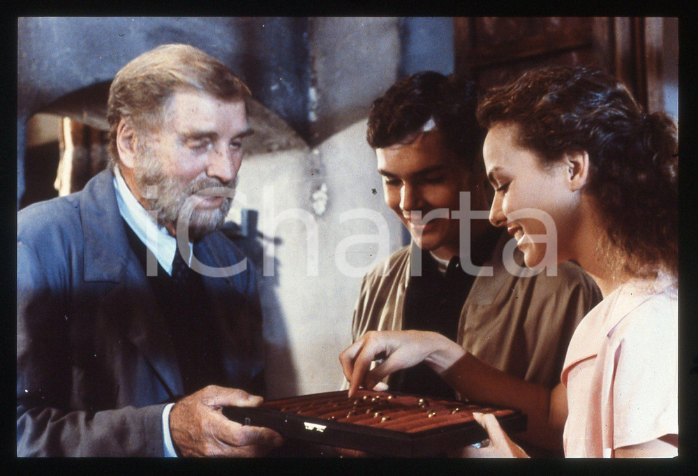 35mm vintage slide*1988 LA BOTTEGA DELL'OREFICE Burt LANCASTER Melora HARDIN 5