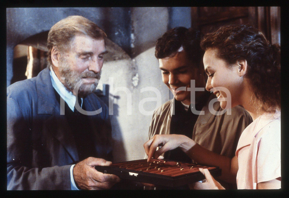 35mm vintage slide*1988 LA BOTTEGA DELL'OREFICE Burt LANCASTER Melora HARDIN 10