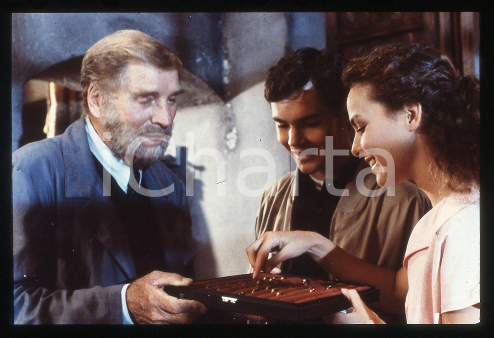 35mm vintage slide*1988 LA BOTTEGA DELL'OREFICE Burt LANCASTER Melora HARDIN 11