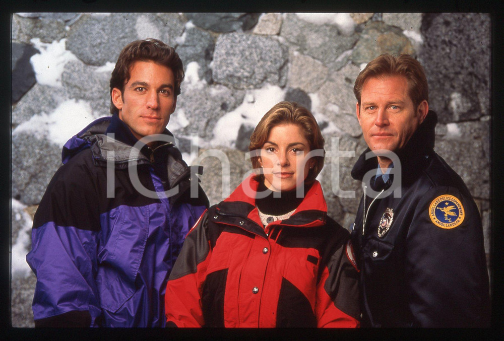 35mm vintage slide*1997 VOLCANO: FIRE ON THE MOUNTAIN Cynthia GIBB Dan CORTESE