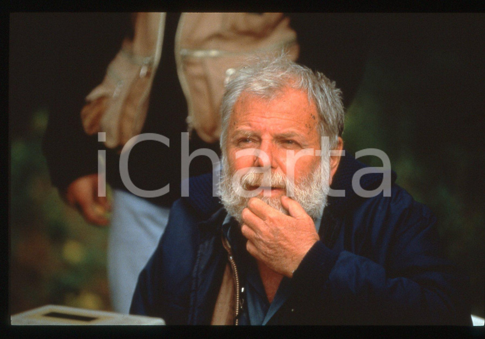 35mm vintage slide*1998 TERMINUS PARADIS - Lucian PINTILLE Il regista sul set  