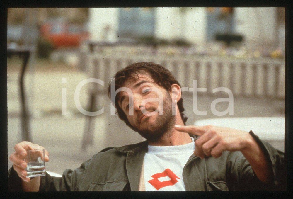 35mm vintage slide*1998 TERMINUS PARADIS - Costel CASTAVAL Ritratto del''attore*