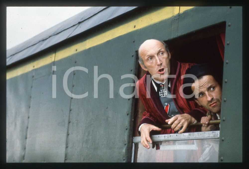 35mm vintage slide*1998 TRAIN DE VIE Lionel ABELANSKI e RUFUS Jacques NARCY