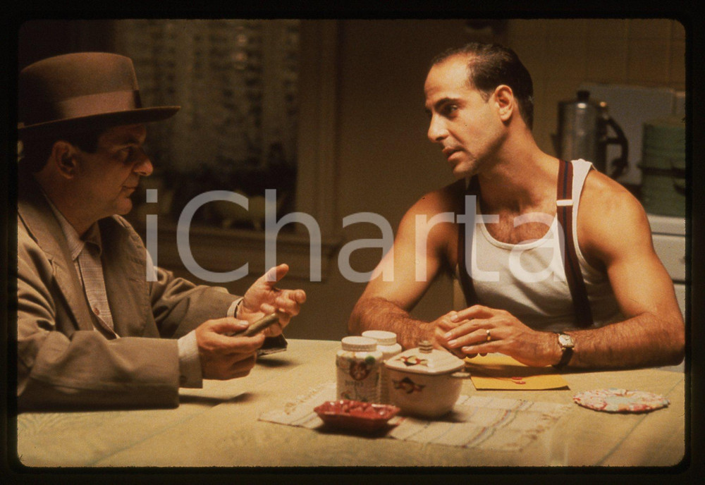 35mm vintage slide*1992 THE PUBLIC EYE Joe PESCI Stanley TUCCI Scena del film**