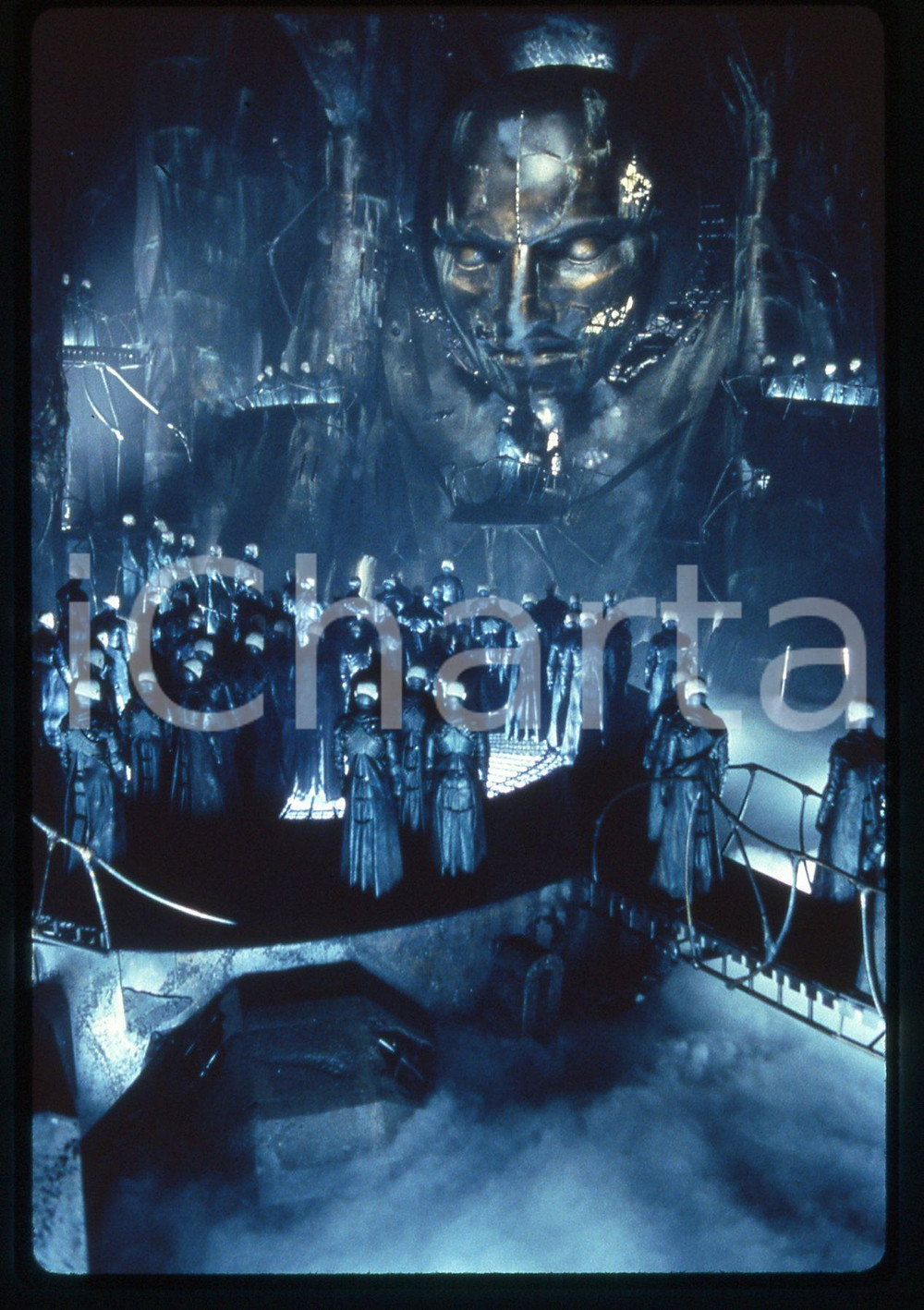 35mm vintage slide*1998 DARK CITY - Scena film del regista Alex PROYAS