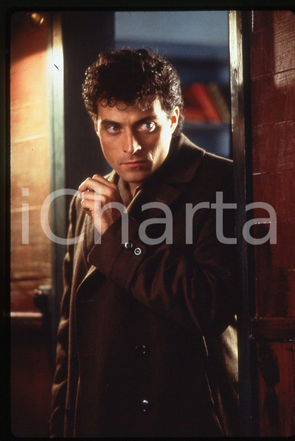 Fotografia d epoca originale 35mm vintage slide1998 DARK CITY  Rufus SEWELL Ritratto dell attore 1 1