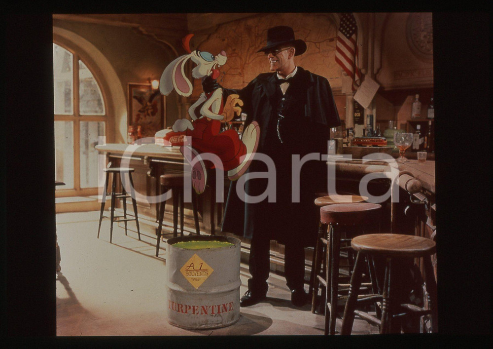 35mm vintage slide*1988 WHO FRAMED ROGER RABBIT Christopher LLOYD Scena film