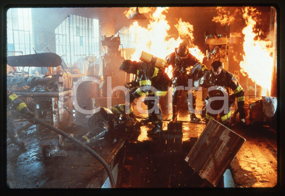 Fotografia d epoca originale 35mm vintage slide1991 BACKDRAFT  Una scena dal film di Ron HOWARD 3 1