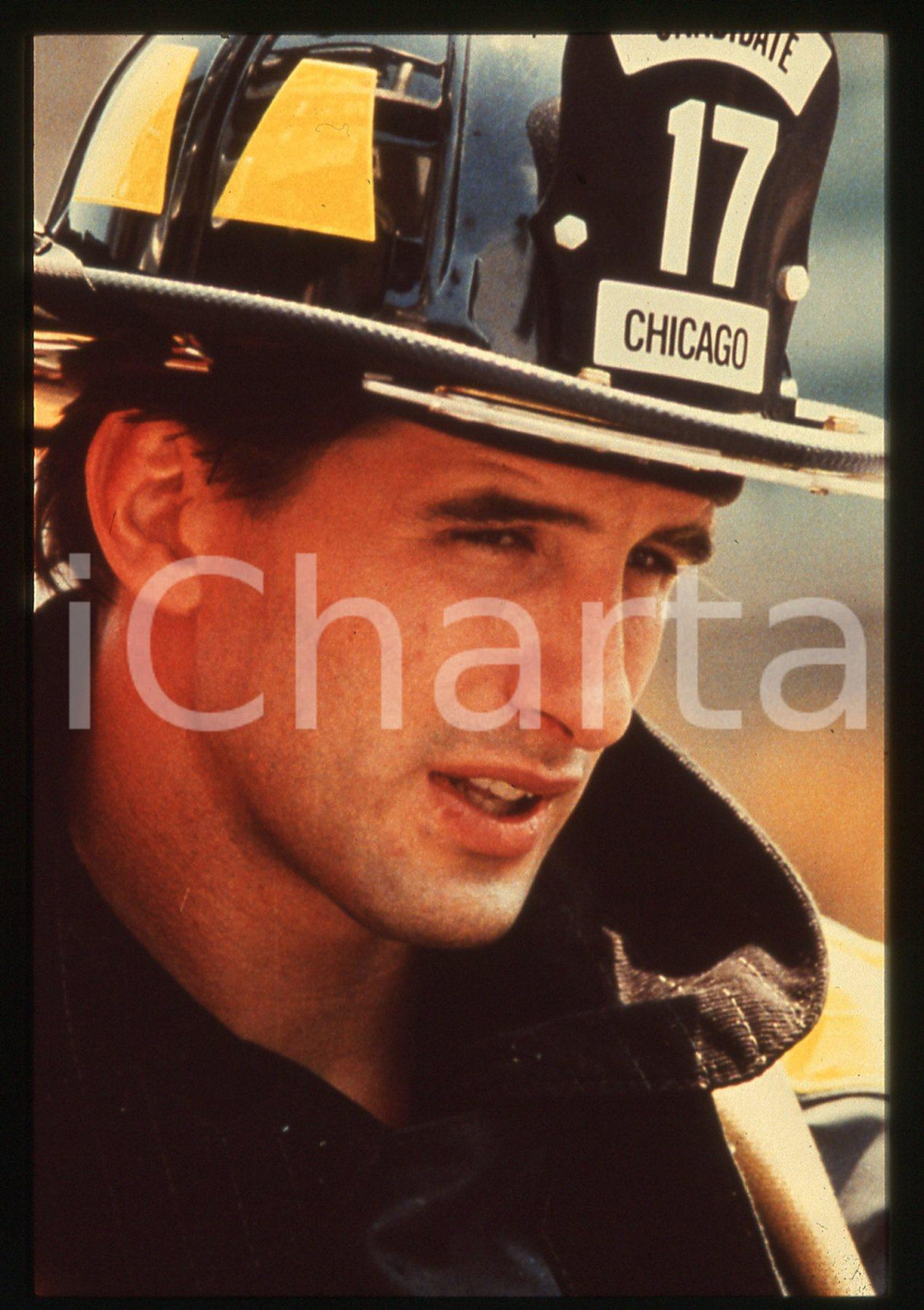 Fotografia d epoca originale 35mm vintage slide 1991 BACKDRAFT  William BALDWIN Ritratto dell attore 1 1