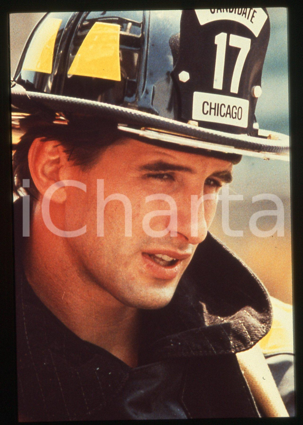 35mm vintage slide* 1991 BACKDRAFT - William BALDWIN Ritratto dell'attore (2)