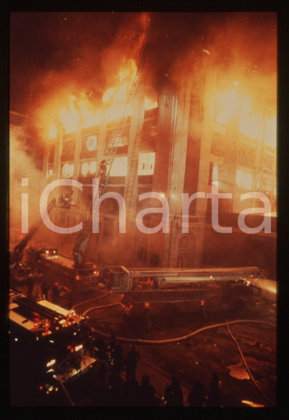 Fotografia d epoca originale 35mm vintage slide1991 BACKDRAFT  Una scena dal film di Ron HOWARD 4 1