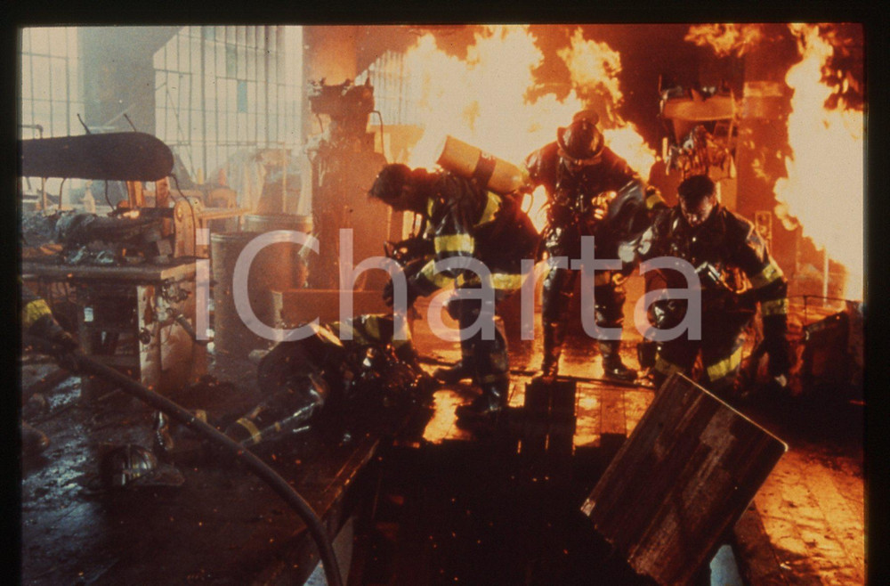 Fotografia d epoca originale 35mm vintage slide1991 BACKDRAFT  Una scena dal film di Ron HOWARD 5 1