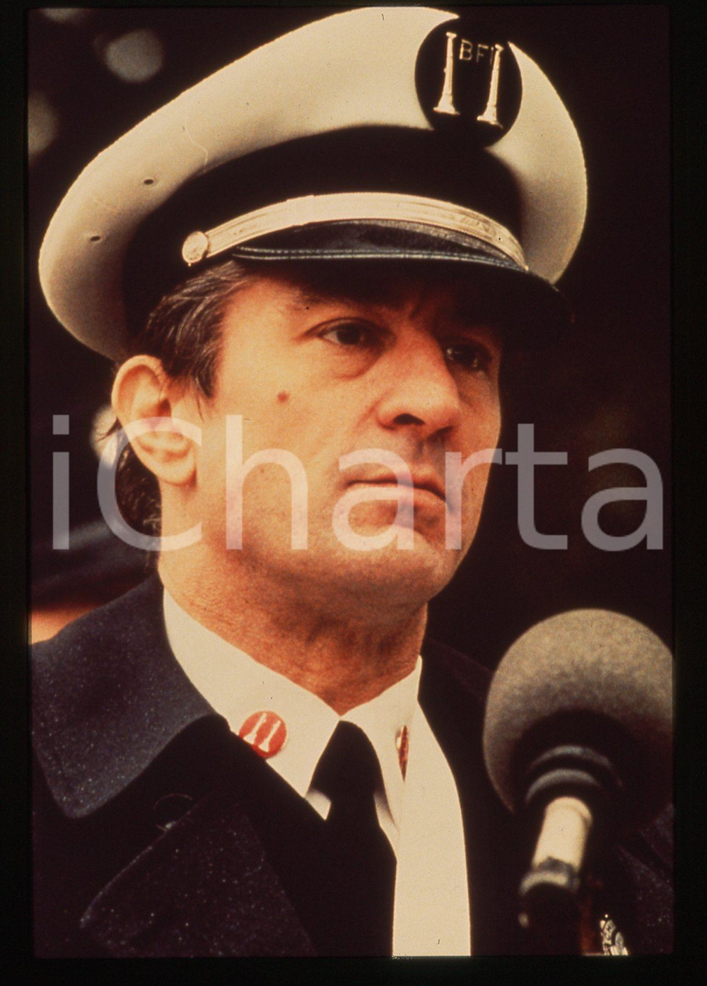 Fotografia d epoca originale 35mm vintage slide 1991 BACKDRAFT  Robert De NIRO in una scena del film 4 1