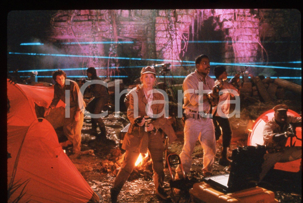 35mm vintage slide* 1995 CONGO - Laura LINNEY Ernie HUDSON Dylan WALSH nel film