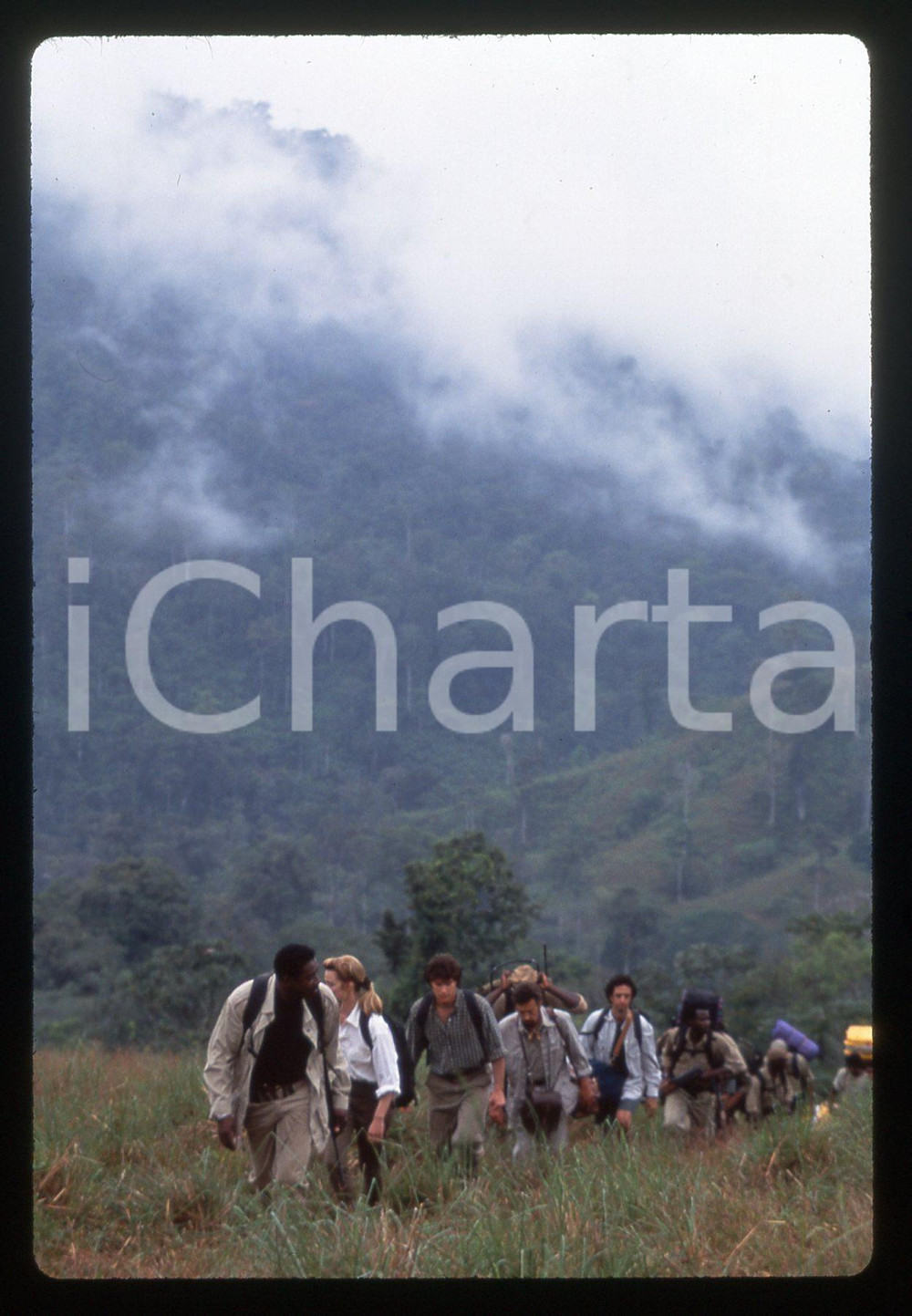 35mm vintage slide* 1995 CONGO Laura LINNEY Ernie HUDSON Dylan WALSH nel film