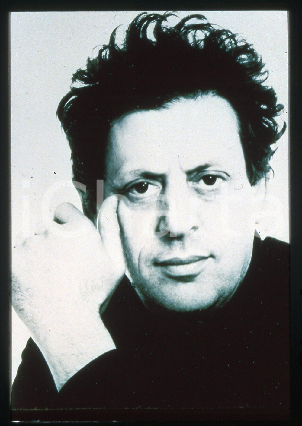 35mm vintage slide*1991 ANIMA MUNDI - Philip GLASS Ritratto del compositore