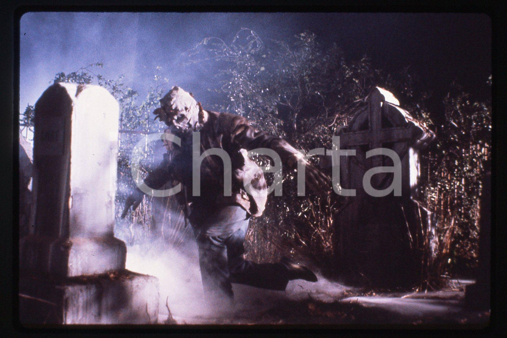35mm vintage slide*1988 RETURN OF THE LIVING DEAD 2 Zombie - Scena del film 7 