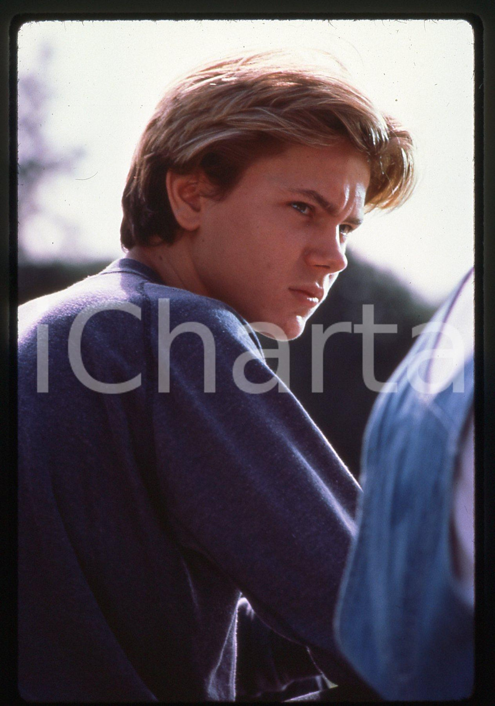 35mm vintage slide*1988 RUNNING ON EMPTY - River PHOENIX in una scena del film