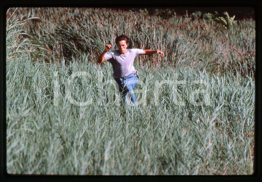 35mm vintage slide*1988 RUNNING ON EMPTY - River PHOENIX in una scena del film 3