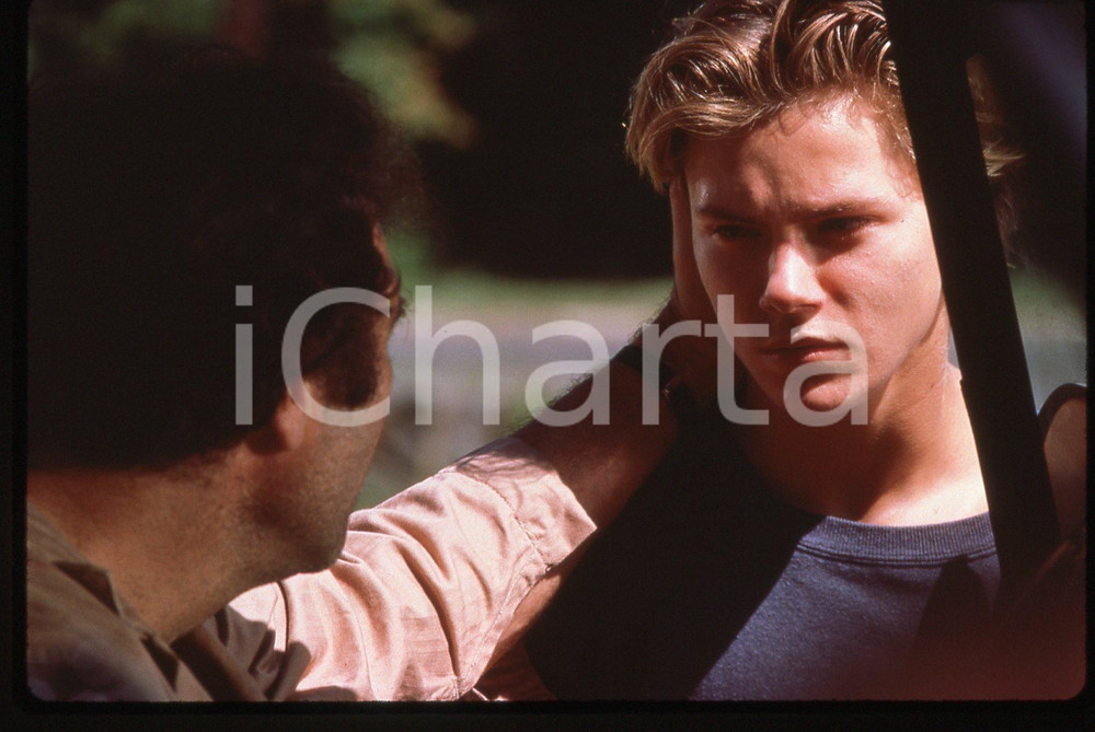 35mm vintage slide*1988 RUNNING ON EMPTY Judd HIRSCH River PHOENIX nel film (2)