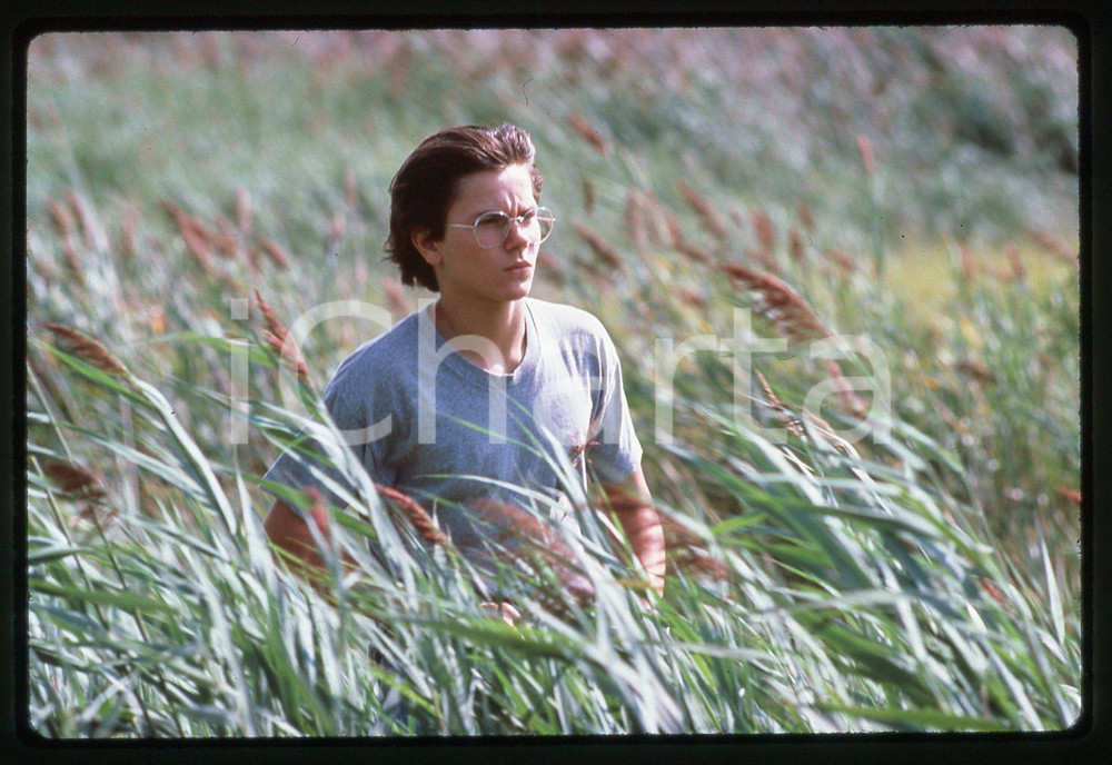 35mm vintage slide*1988 RUNNING ON EMPTY - River PHOENIX in una scena del film 7