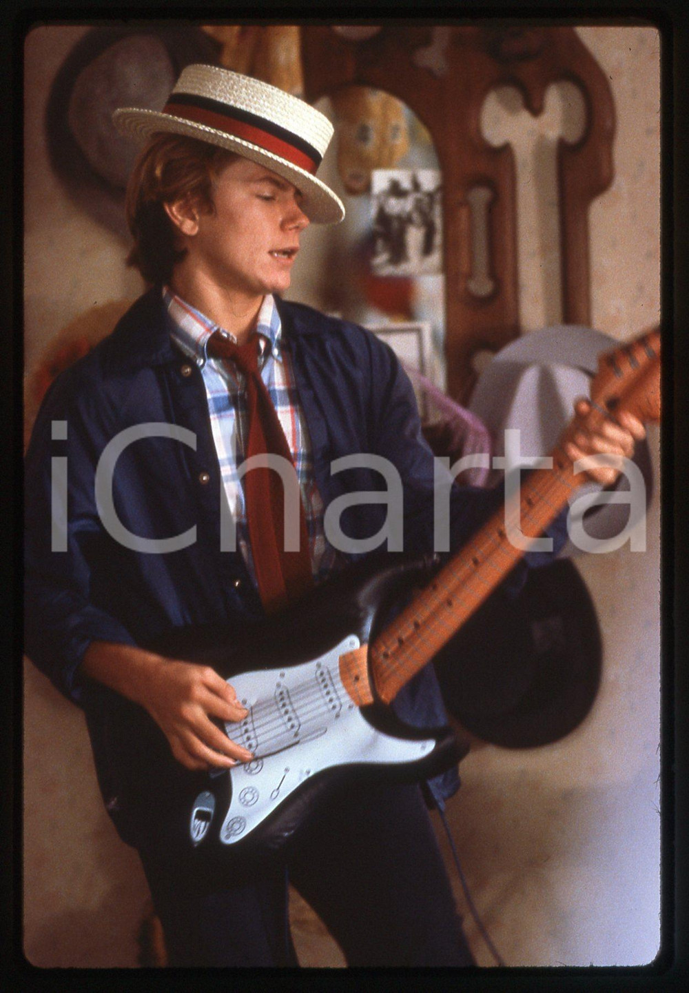 35mm vintage slide*1988 RUNNING ON EMPTY River PHOENIX in una scena del film 12