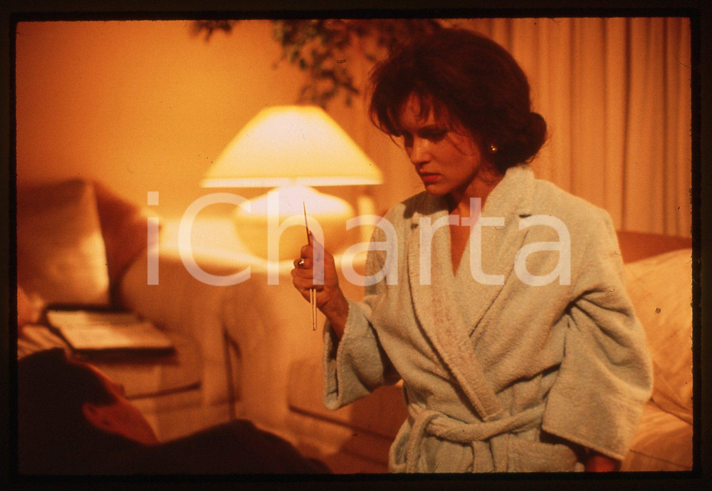 35mm vintage slide*1987 PRETTYKILL - Suzanne SNYDER in una scena del film